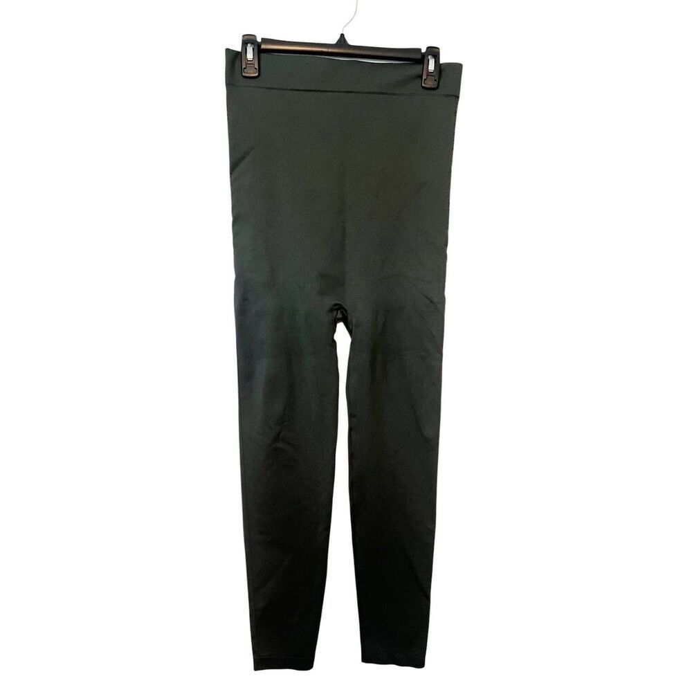 Blanqi Dark Green Everyday Cropped Maternity Leggings Size‎ XL